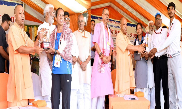 CM Yogi participated in the 36th Regional Sports Festival