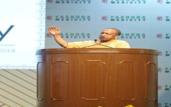 CM Yogi attended the inauguration ceremony of Yashoda Medicity.