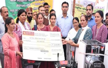 Automated parking construction work completed due to the efforts of Savin Bansal