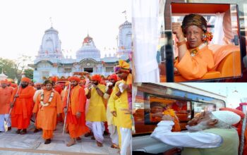 CM Yogi participated in the 'Vijay Shobha Yatra'