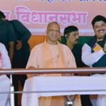 CM Yogi addressed a public meeting in Wazirganj.