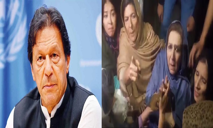 Imran Khan's three sisters were dragged on the road.