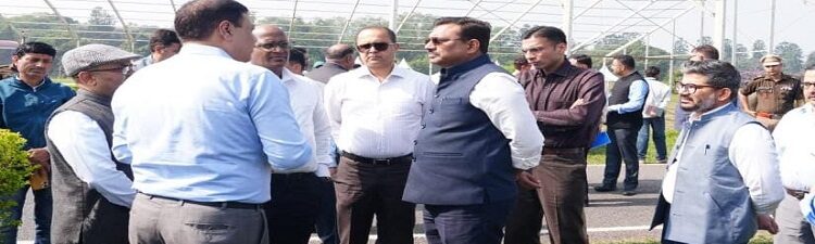 Anand Bardhan reviews preparations for PM Modi's visit