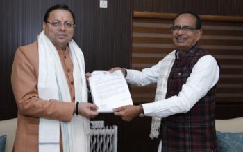 CM Dhami met Shivraj Singh Chauhan