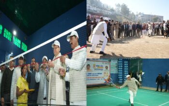 CM Dhami inaugurated the MP Sports Festival.