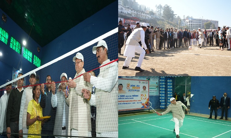 CM Dhami inaugurated the MP Sports Festival.