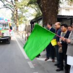 CM Dhami flagged off mobile medical unit vehicles