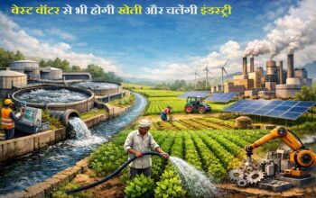Waste water will also be used for farming and industry.