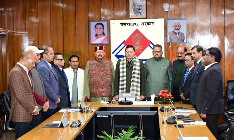 अजित पवार के निधन पर सीएम धामी ने जताया दुख