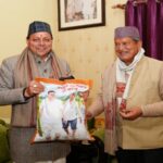 CM Dhami met former CM Harish Rawat