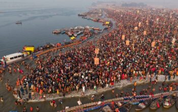 1.03 crore people took a holy dip on Makar Sankranti