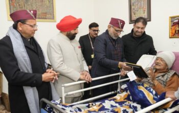 Vice President C.P. Radhakrishnan met former CM B.C. Khanduri