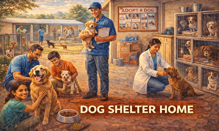 Dog Shelter Home
