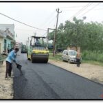 road built from plastic waste