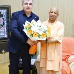Nobel laureate Konstantin Novoselov meets CM Yogi