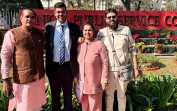 BJP leader's son Ekansh secures third rank in UPSC exam