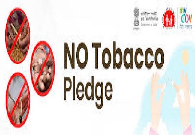 No Tobacco Pledge