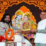 CM Dhami participated in Shrimad Bhagwat Katha in Dehradun