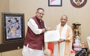 Ganesh Joshi met CM Yogi