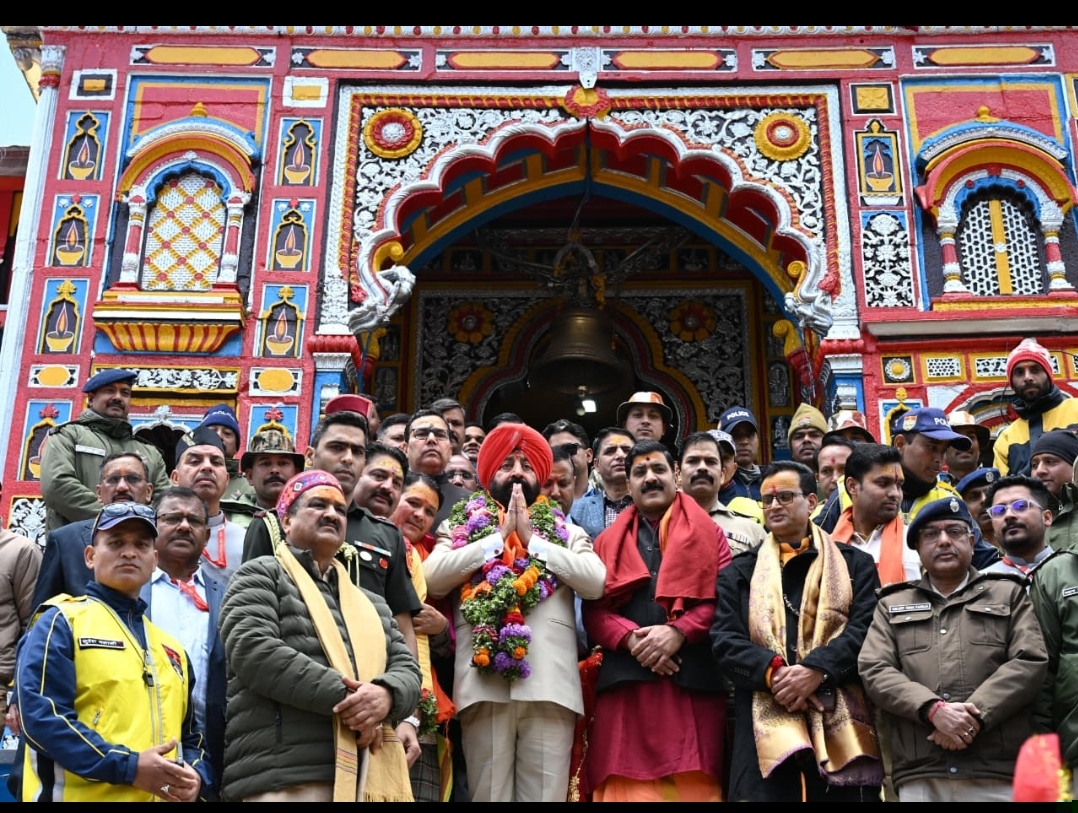 राज्यपाल ने किए भगवान बदरीविशाल के दर्शन, व्यवस्थाओं का लिया जायजा