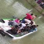 कानपुर में बड़ा हादसा, मजदूरों से भरी बस नहर में गिरी