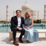 अमेरिकी विदेश मंत्री मार्को रुबियो पहुंचे आगरा, सपत्नीक ताजमहल की खूबसूरती को निहारा