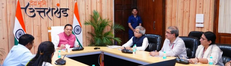 A delegation led by the Chairman of the Railway Board met CM Dhami