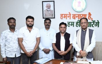 Arun Sarva met CM Vishnudev Sai