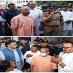 CM Yogi reached the site of the fire incident.