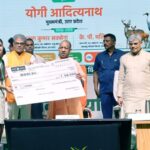 Students and village heads expressed their gratitude to CM Yogi.