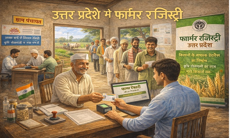 किसानों की डिजिटल पहचान की ओर तेजी से बढ़ रहा उप्र