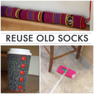 10 Ways To Reuse Old Socks | Upcycle crafts diy, Upcycled crafts, Sock crafts